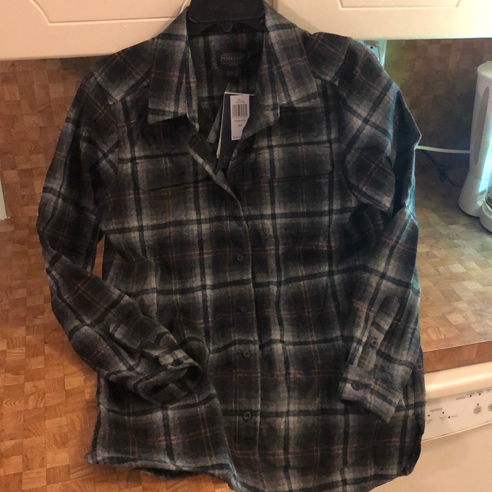 NWT Pendleton Icons Plaid Button down Umatilla